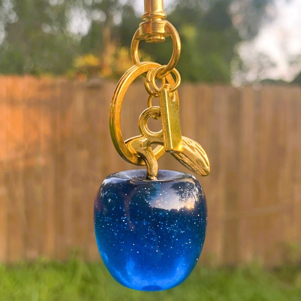 Cherry Bag Charm Key Holder for Coach Bags - Picture 4 of 7